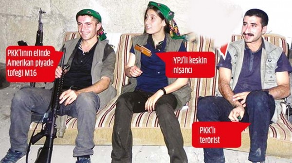 Hepsi aynı karede ABD-YPG-PKK
