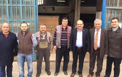 AK Parti Tekirdağ Teşkilatından Sanayi Esnafına Ziyaret