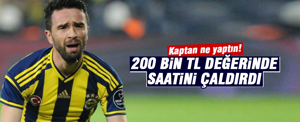 Fenerbahçeli futbolcuya hırsızlık şoku