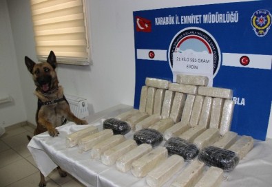 Karabük'te 21 Kilo Eroin Ele Geçirildi