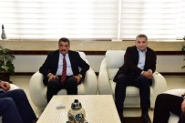 METİN KÜLÜNK - Milletvekili Külünk, Başkan Gürkan'ı Ziyaret Etti