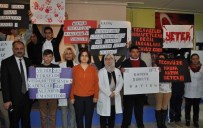 NEVŞEHIR BAROSU - Nevşehir'de Öğrencilerden 'Cansel Buse' Protestosu