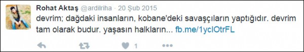 Aslı Aydıntaşbaş'tan tepki çeken tweet