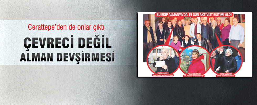 Cerattepe'de Alman parmağı