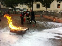 CANSIZ MANKEN - İtfaiyeden Okullarda Yangın Tatbikatı