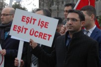 GELIR İDARESI BAŞKANLıĞı - Maliye Bakanlığı Önünde Eylem