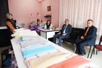 KUAFÖR SALONU - Vali Deniz, KOSGEB Desteği İle Kurulan İşletmeleri Ziyaret Etti