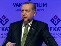 FAİZ LOBİSİ - Cumhurbaşkanı Erdoğan: Faiz sistemi adil değildir, acımasızdır