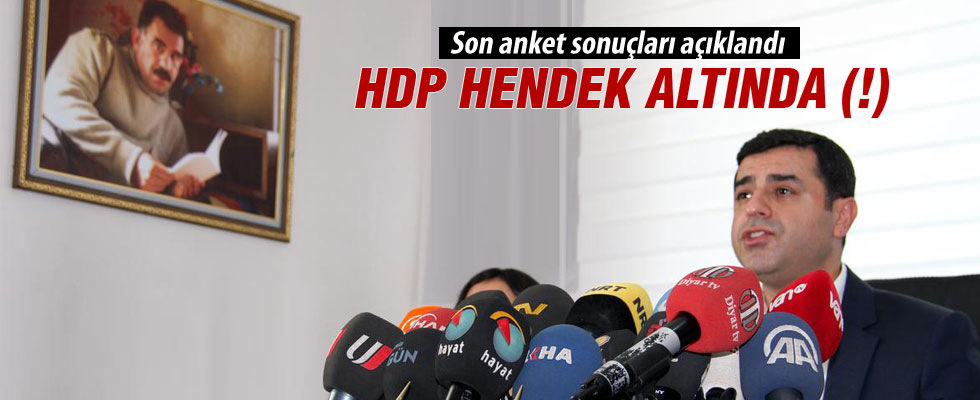 Optimar anketine göre HDP barajın altında
