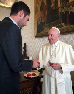 Papa, Instagram'ın Ceo'su Systrom'la Görüştü