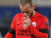 Sneijder'den İtalyanlara canlı yayında gönderme