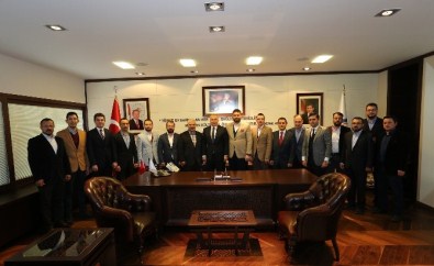 TÜMSİAD Başkan Zolan'ı Ziyaret Etti