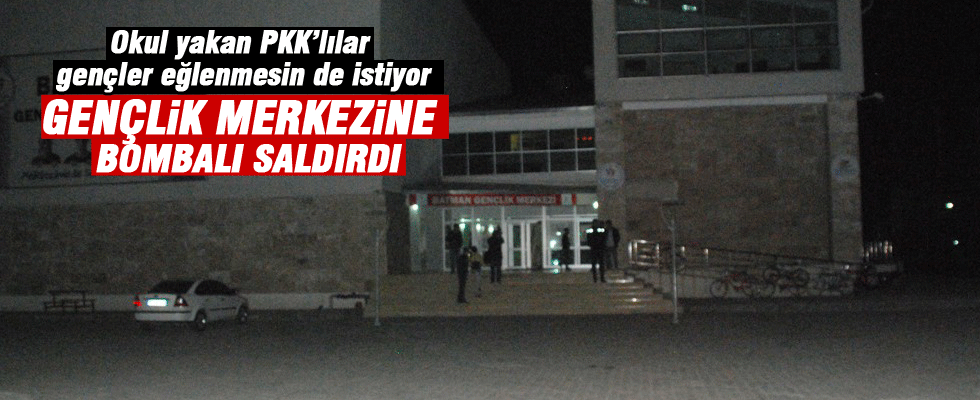 Teröristler gençlik merkezine saldırdı