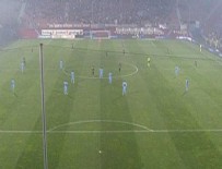 DENIZ ATEŞ - Trabzon'da maça damga vuran protesto