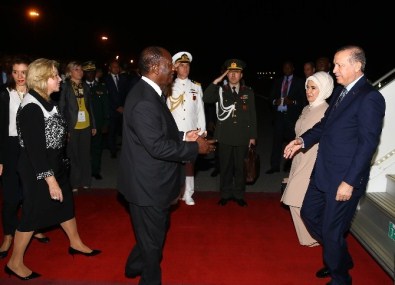Cumhurbaşkanı Erdoğan Fildişi Sahili'ne Geldi