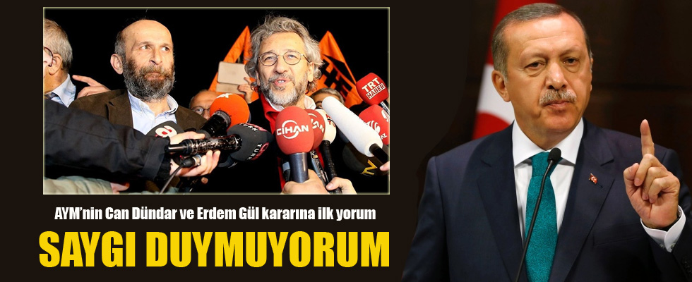 Cumhurbaşkanı Erdoğan'dan tahliye kararına ilk yorum