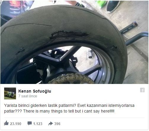 Kenan Sofuoğlu isyanlarda