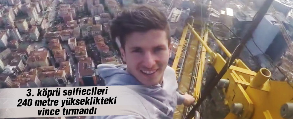 3. Köprü selfiecileri iş başında