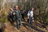 İBRAHIM AVCı - Başkan Edebali'den 'Doğa' Yürüyüşü