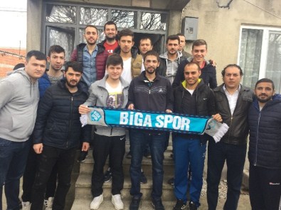 Bigaspor, Gazi Polis Memurunu Ziyaret Etti