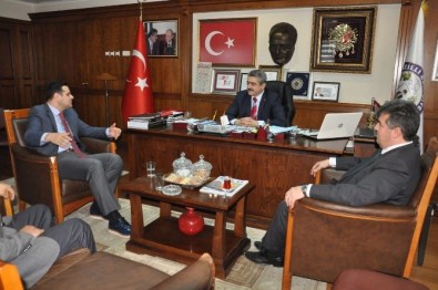 Buharkent Protokolünden Başkan Alıcık'a Ziyaret