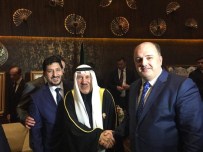 MUSTAFA ELİTAŞ - Cihan Saraç Ankara'da Düzenlenen Resepsiyona Katıldı