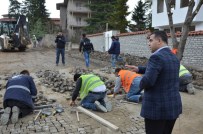 NECDET AKSOY - Safranbolu'da Granit Yol Çalışması