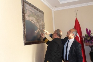 Sahil Güvenlik Komutanlarından Başkan Culha'yı Ziyaret