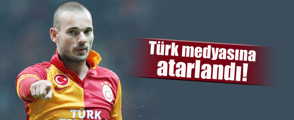 Sneijder'den çok sert cevap
