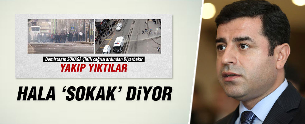 Demirtaş Sur'a yürüme çağrısı yaptı