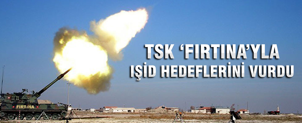 TSK, IŞİD hedeflerini vurdu