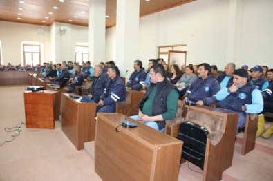 Urla'da Belediye Personellerine İş Güvenliği Eğitimi