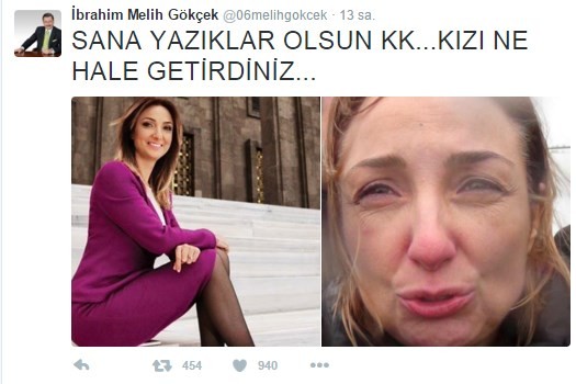 Melih Gökçek'ten Aylin Nazlıaka'yı kızdıracak paylaşım