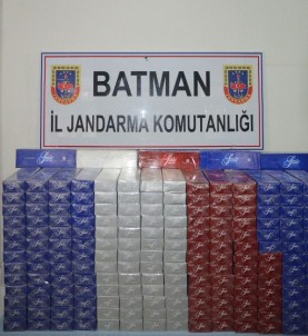 Batman'da 35 Bin Paket Kaçak Sigara Ele Geçirildi