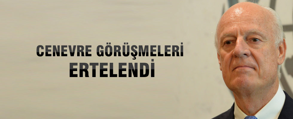 Cenevre görüşmelerine 25 Şubat'a kadar ara verildi