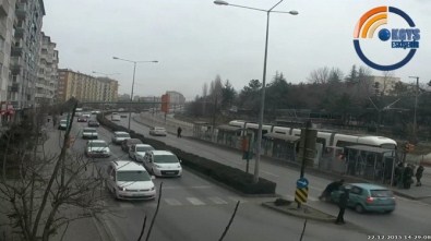 Eskişehir'de Trafik Kazaları MOBESE'de