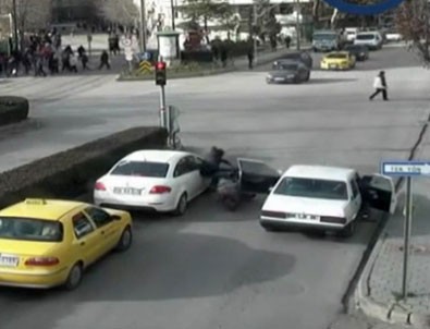 Feci kazalar böyle görüntülendi