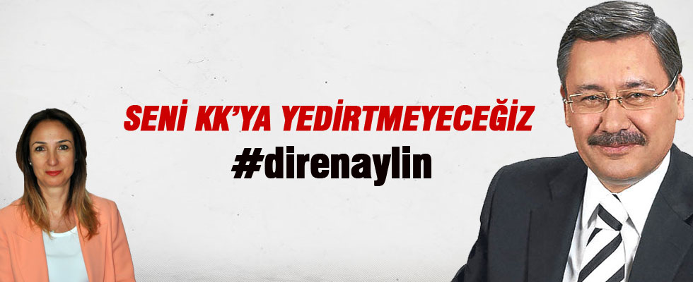 Melih Gökçek Aylin Nazlıaka için hashtag açtı