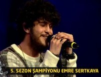 GÖKHAN ÖZOĞUZ - O Ses Türkiye'nin şampiyonu Emre Sertkaya oldu
