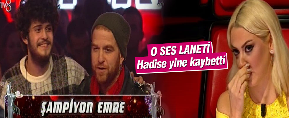 O Ses Türkiye'nin şampiyonu Emre Sertkaya oldu