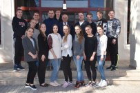 Rusonice Buz Pateni Gösteri Ekibi Başkan Eşkinat'ı Ziyaret Etti