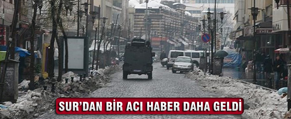 Sur'da çıkan çatışmada 1 polis şehit oldu