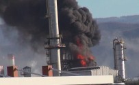 YANGıN YERI - TÜPRAŞ'ta yangın