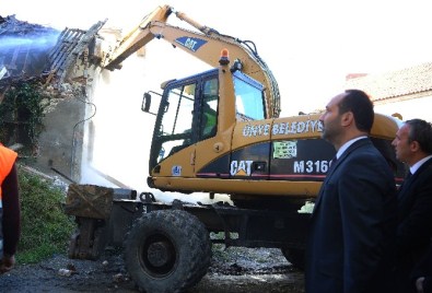 Ünye'de Muhtar Evlerinin İkincisi Yapılıyor