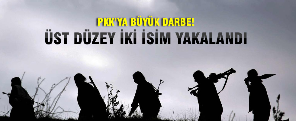 Üst düzey iki PKK'lı terörist yakalandı!