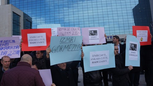 Ankara'da olaylı protesto