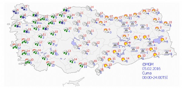 Meteoroloji'den kar uyarısı