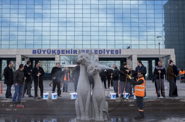 Ankara'da olaylı protesto