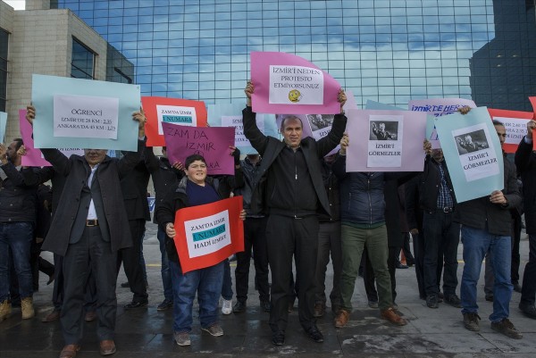 Ankara'da olaylı protesto