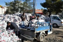 KÖMÜR YARDIMI - Akçakale'deki Suriyelilere Kömür Yardımı Yapılıyor